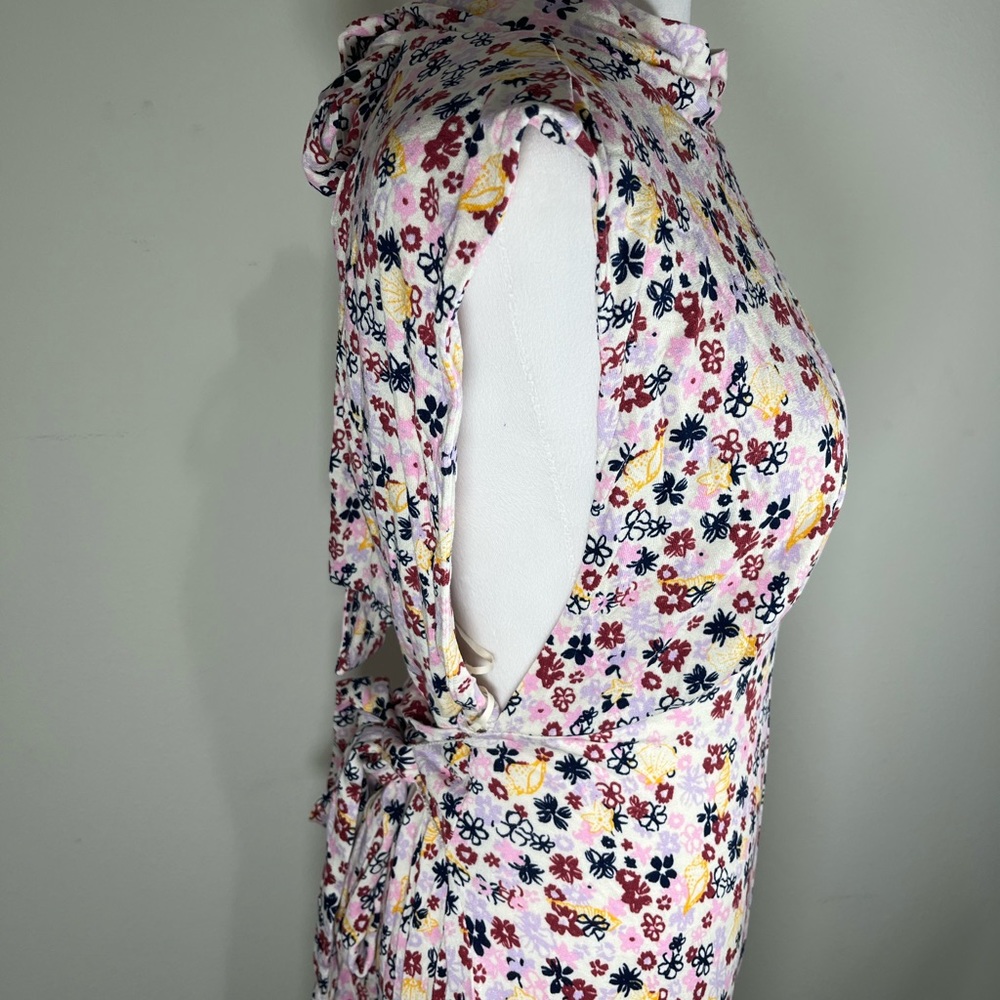 NWT Free People Vibe Check Tie Waist Jumpsuit - Picture 8 of 9